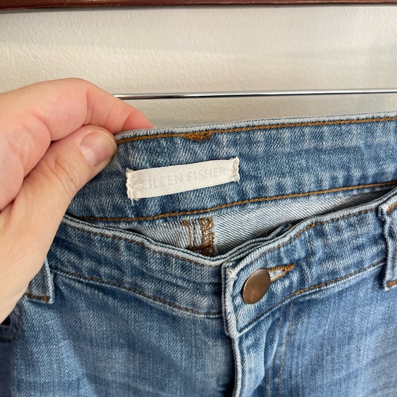 Eileen Fisher Jeans- Organic Cotton size 12 - Picture 2 of 6